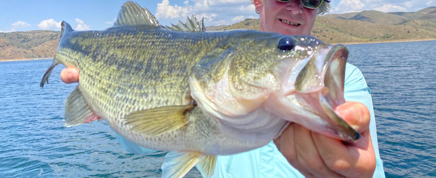 Bass de 56 cm peche au portugal
